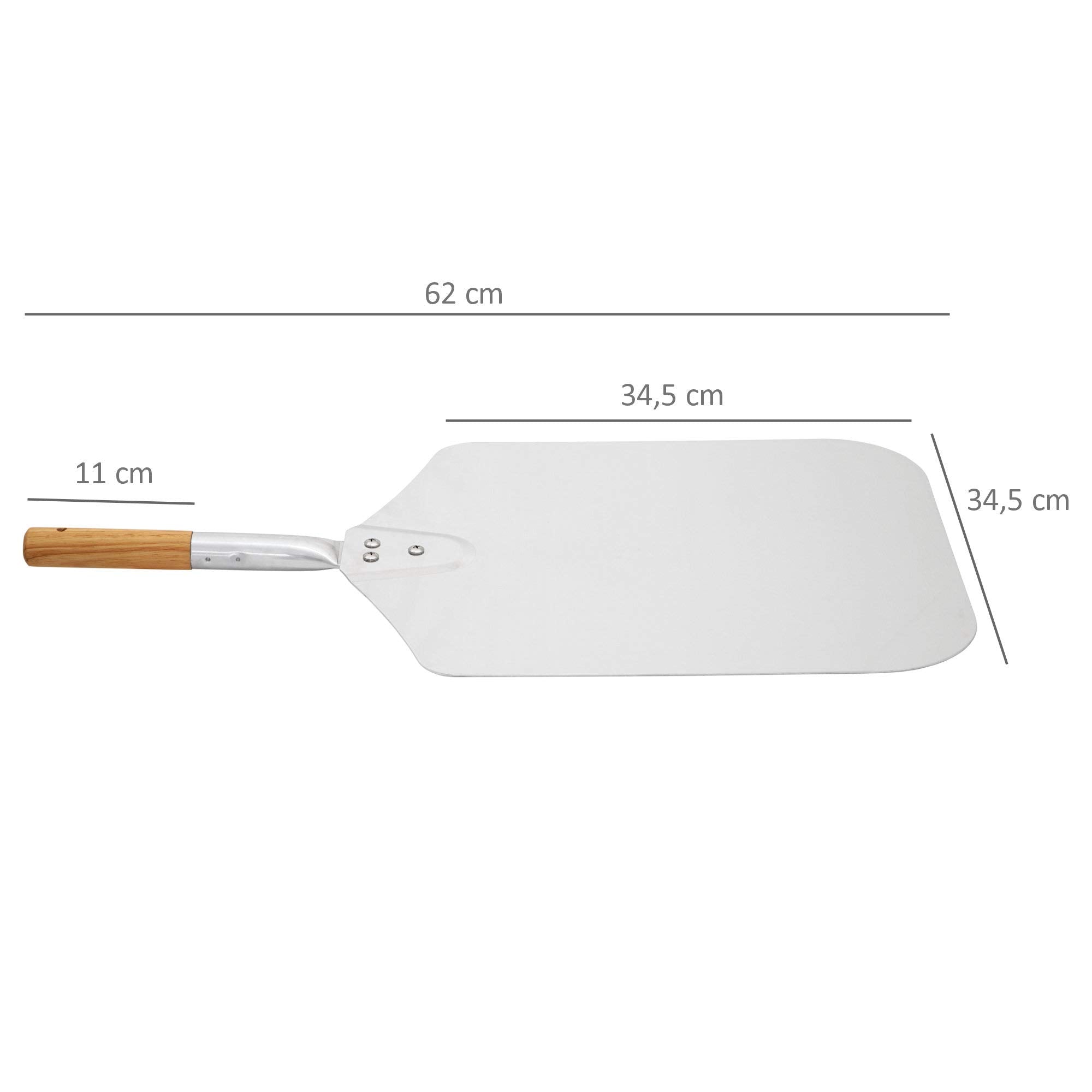 BBQ-Toro Edelstahl Pizzaaufsatz für Gas- und andere Grills | Pizzahaube mit Thermometer, Pizzastein und Schaufel | 56 x 39 cm | Pizzacover, Outdoor Haube für Pizzen | Grillzubehör, Grillparty